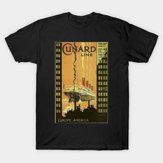 Cunard 1 T-Shirt by ussglassman